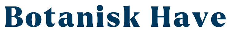 botanisk have logo